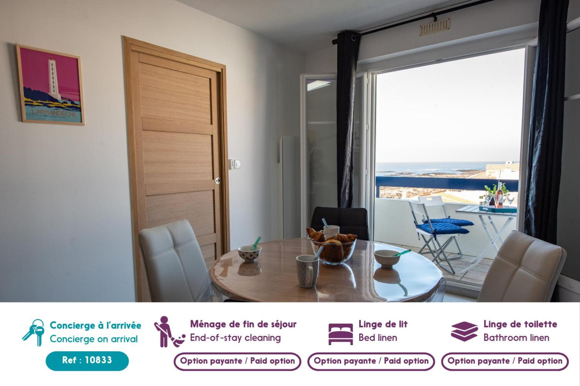 Vue Mer ! Appartement Pour 4 Les Sables-dʼOlonne Екстериор снимка